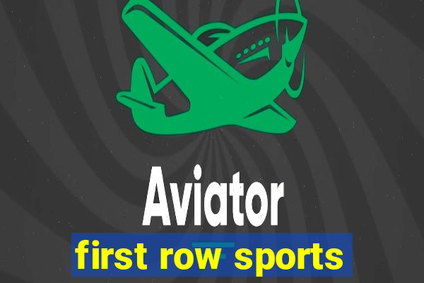 first row sports